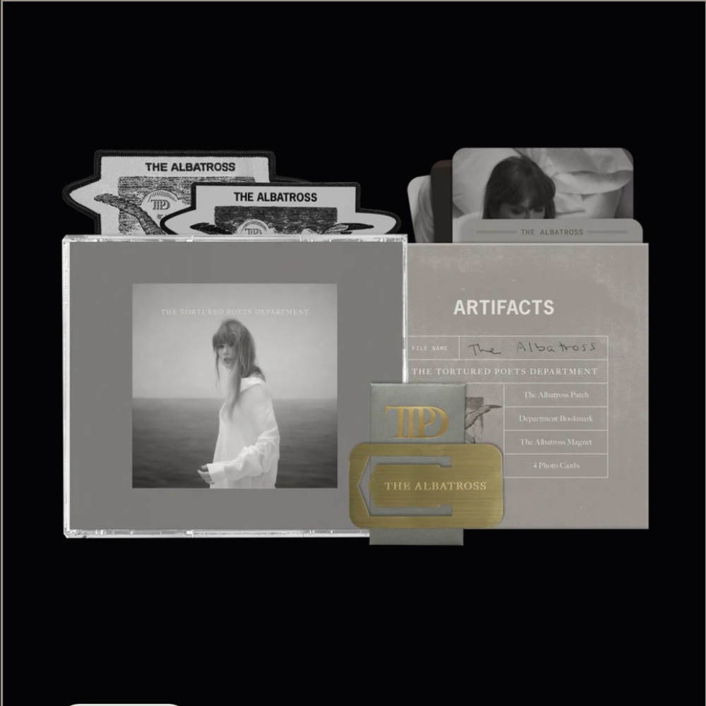 Taylor Swift Tortured Poets Dept Collectors Edition Deluxe CD The Albatross